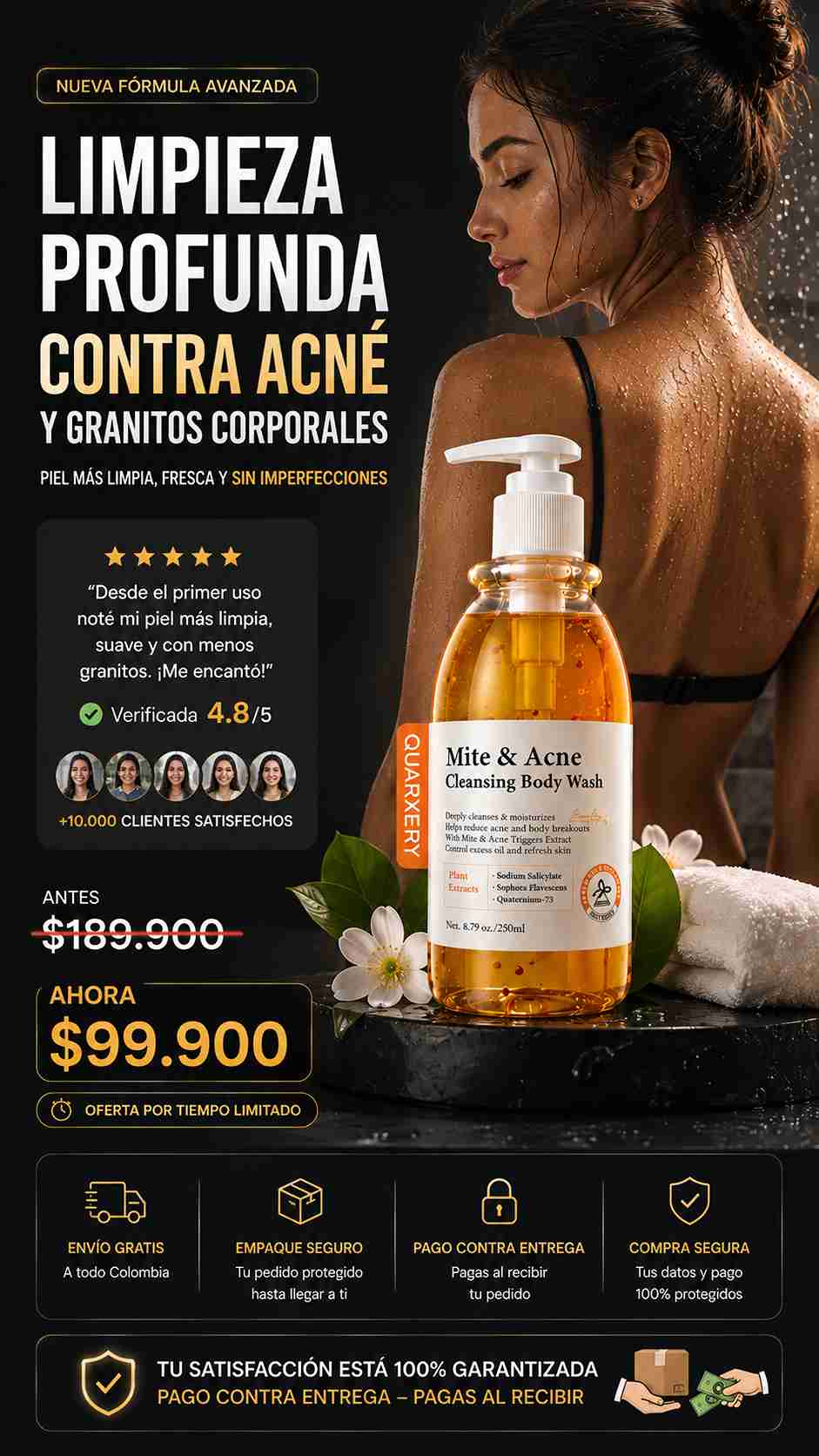 QUARXERY MITE Y ACNE 250ML