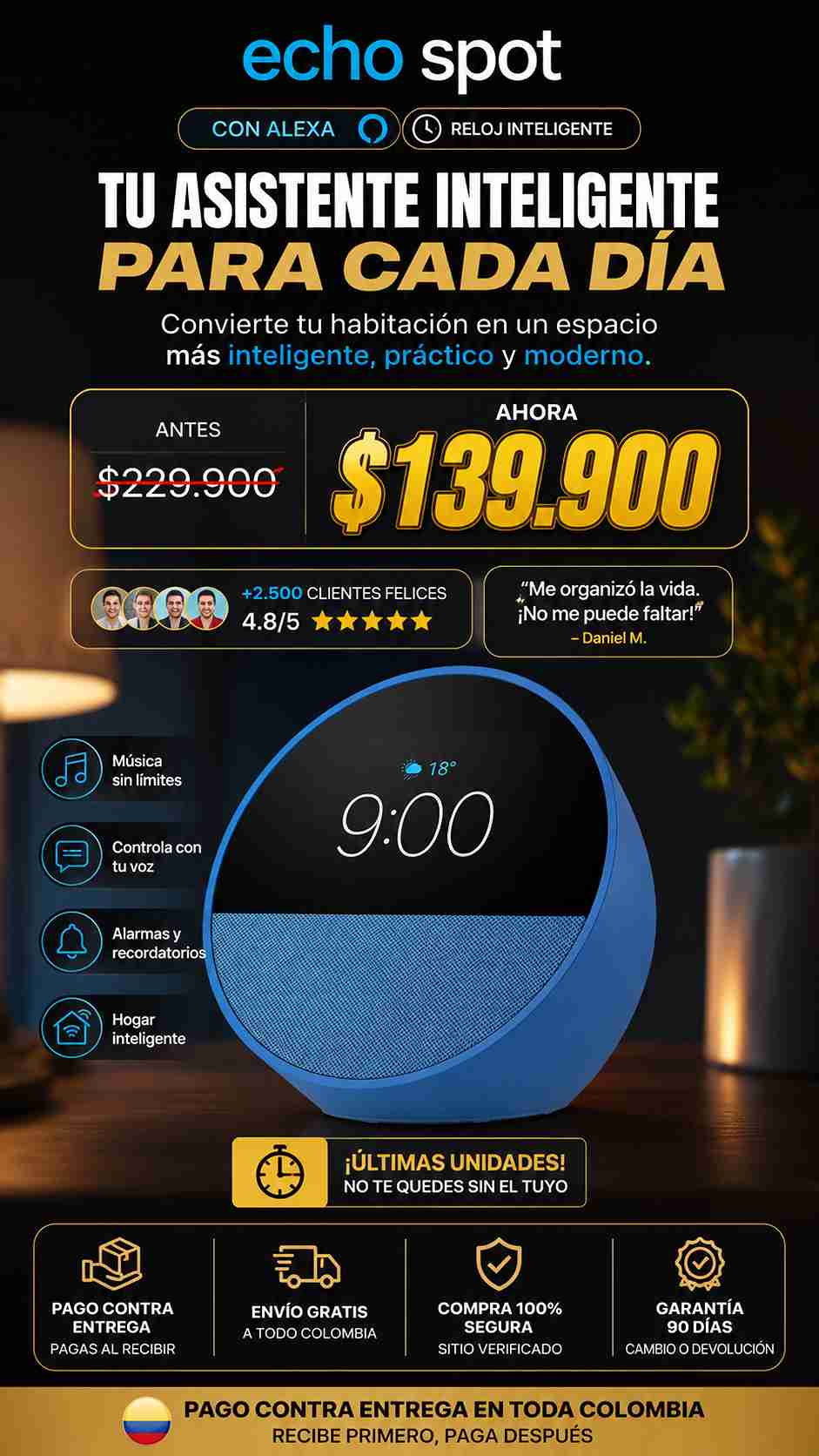 Alexa ECHQ Spot