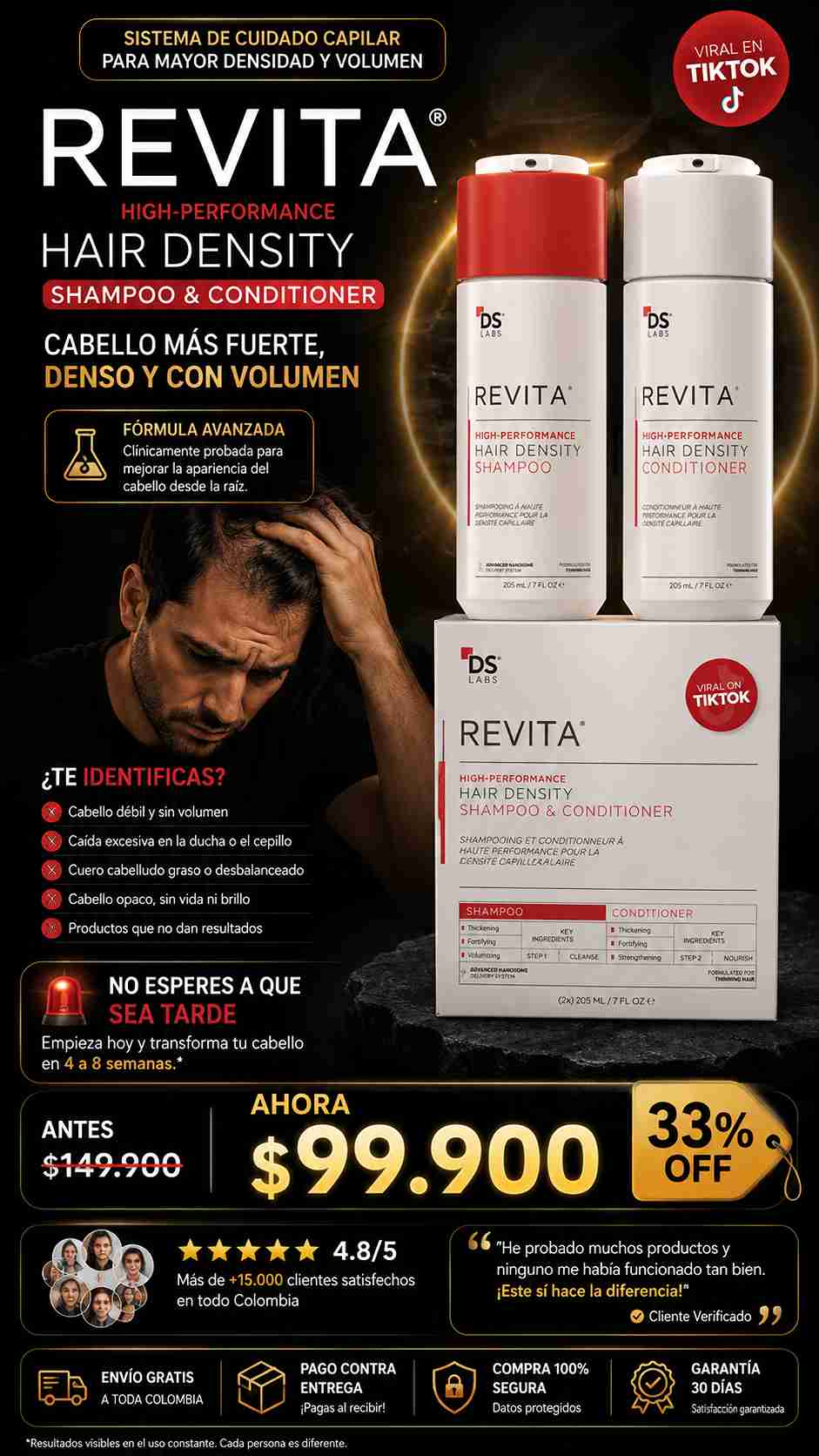 DS LABS SHAMPOO REVITA