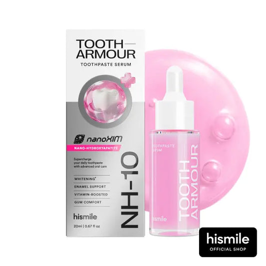 Suero de Pasta de Dientes Hismile Tooth Armour sin Fluoruro, Pasta de