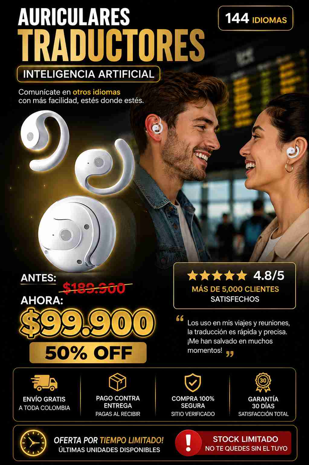 Audífonos Traductores Inteligentes