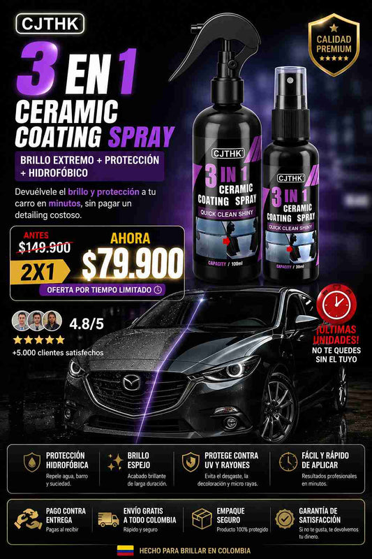 Revestimiento Nano de cerámico 100 ML