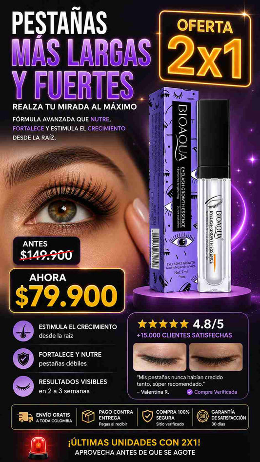 2X1 SERUM ALARGADOR CEJAS Y PESTAÑAS