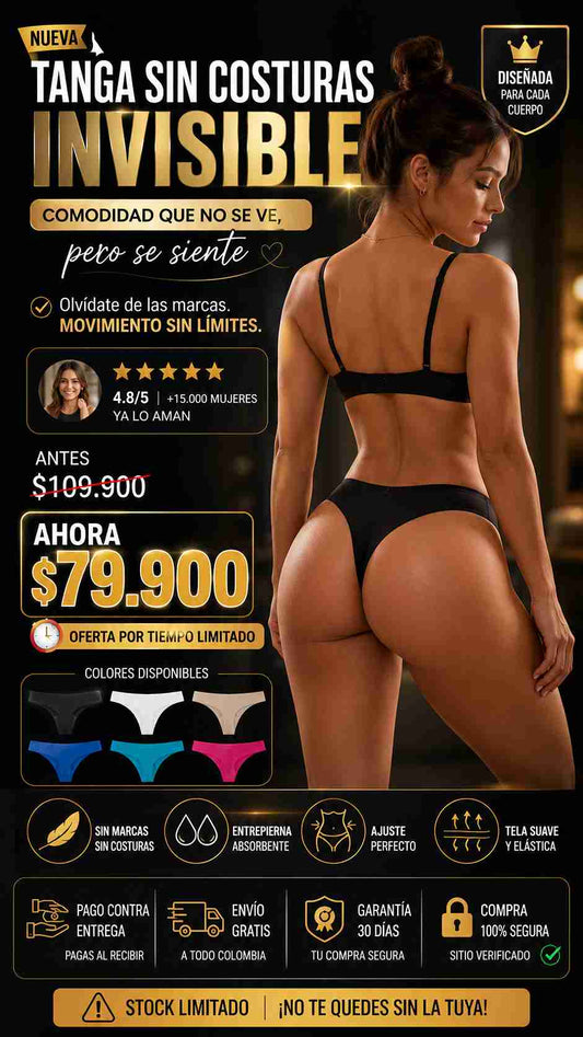 TANGA SIN COSTURA - CONFORD INVISIBLE