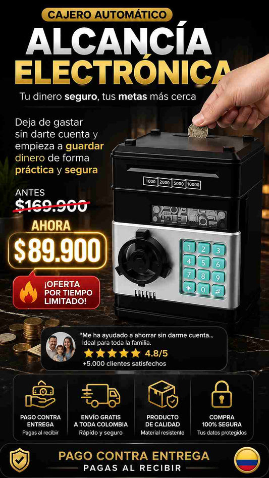 Cajero Automático Alcancía Electrónica
