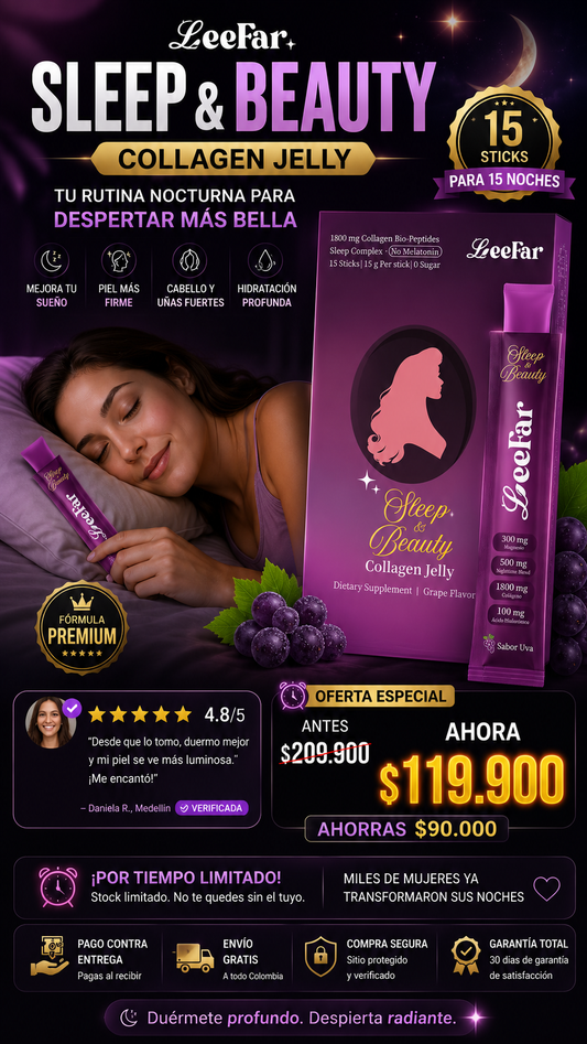 Set x15 LeeFar Sleep & Beauty Collagen Jelly