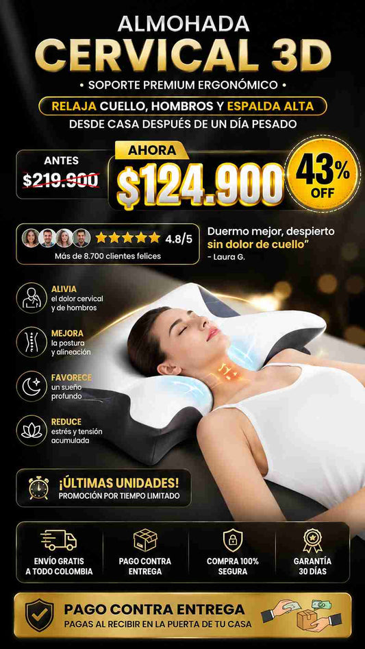 ALMOHADA CERVICAL ESTRELLA
