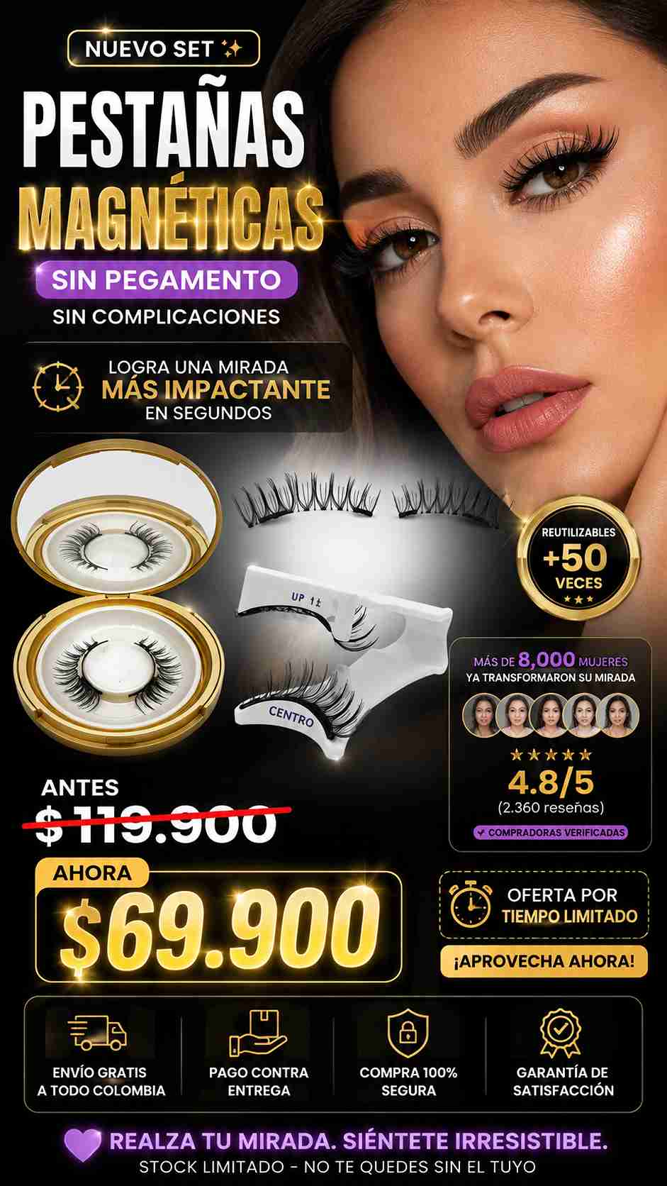 PESTAÑAS MAGNETICAS MAGICAS