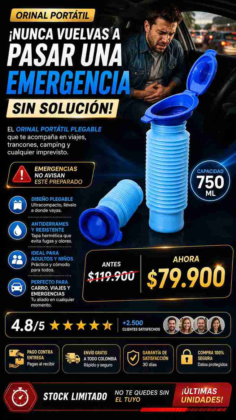 Orinal portatil