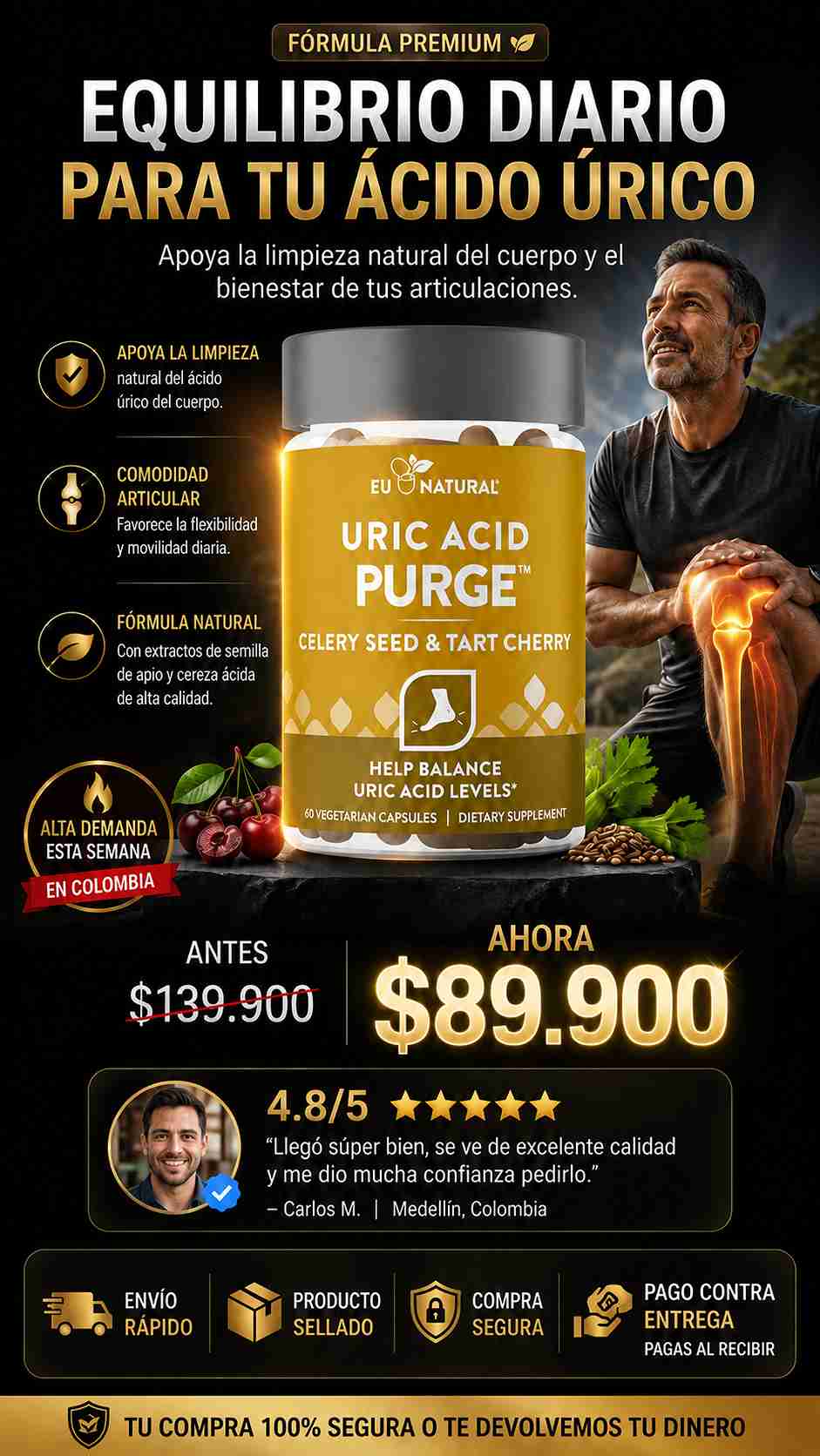 EU NATURAL URIC ACID PURGE