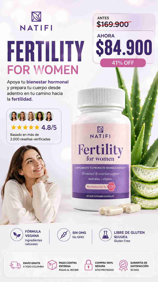 SUPLEMENTO FERTILITY FOR WOMEN