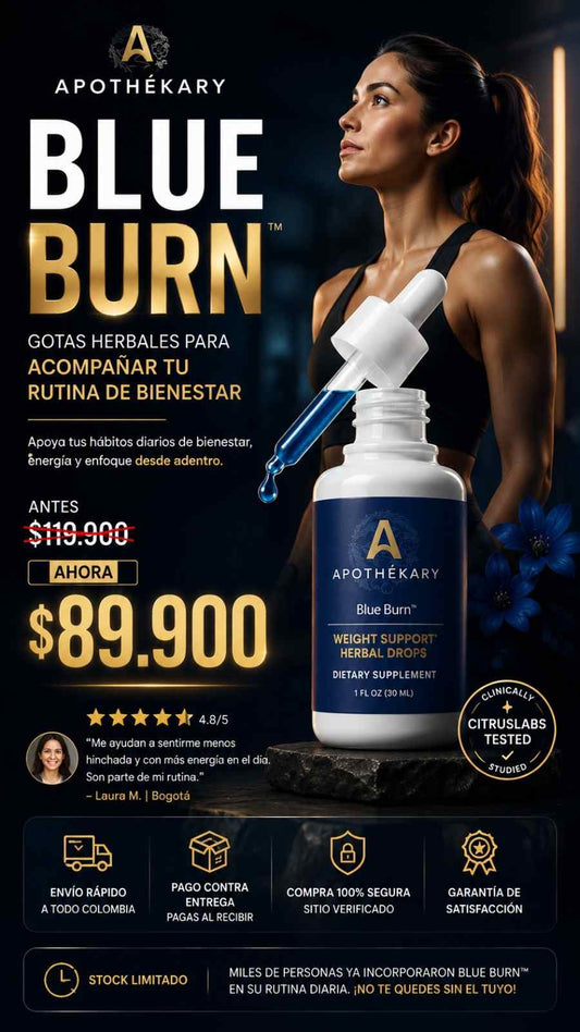 APOTHEKARY BLUE BURN